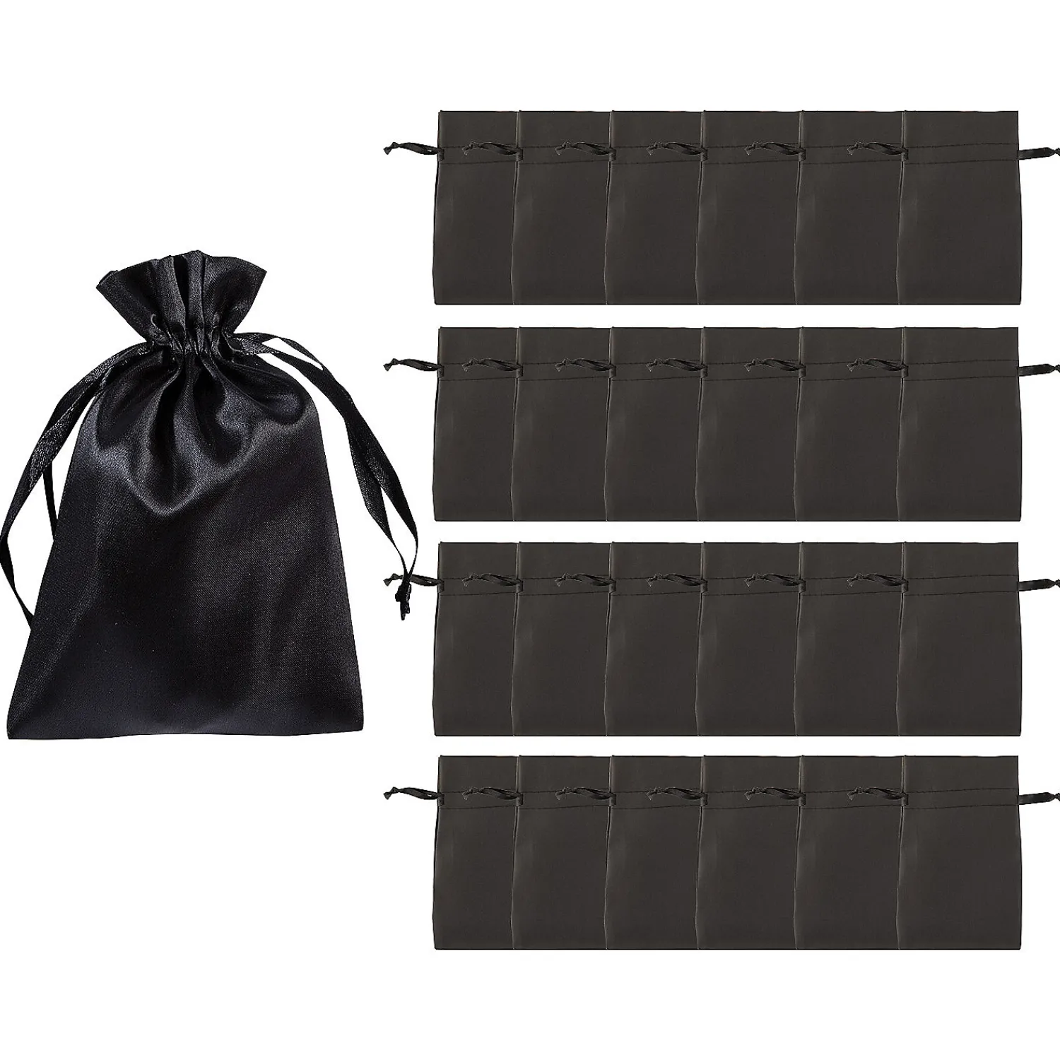 mini_satin_drawstring_bag_0.webp Mini Satin Drawstring Bags - 24 Pc.<Oriental Trading Fashion