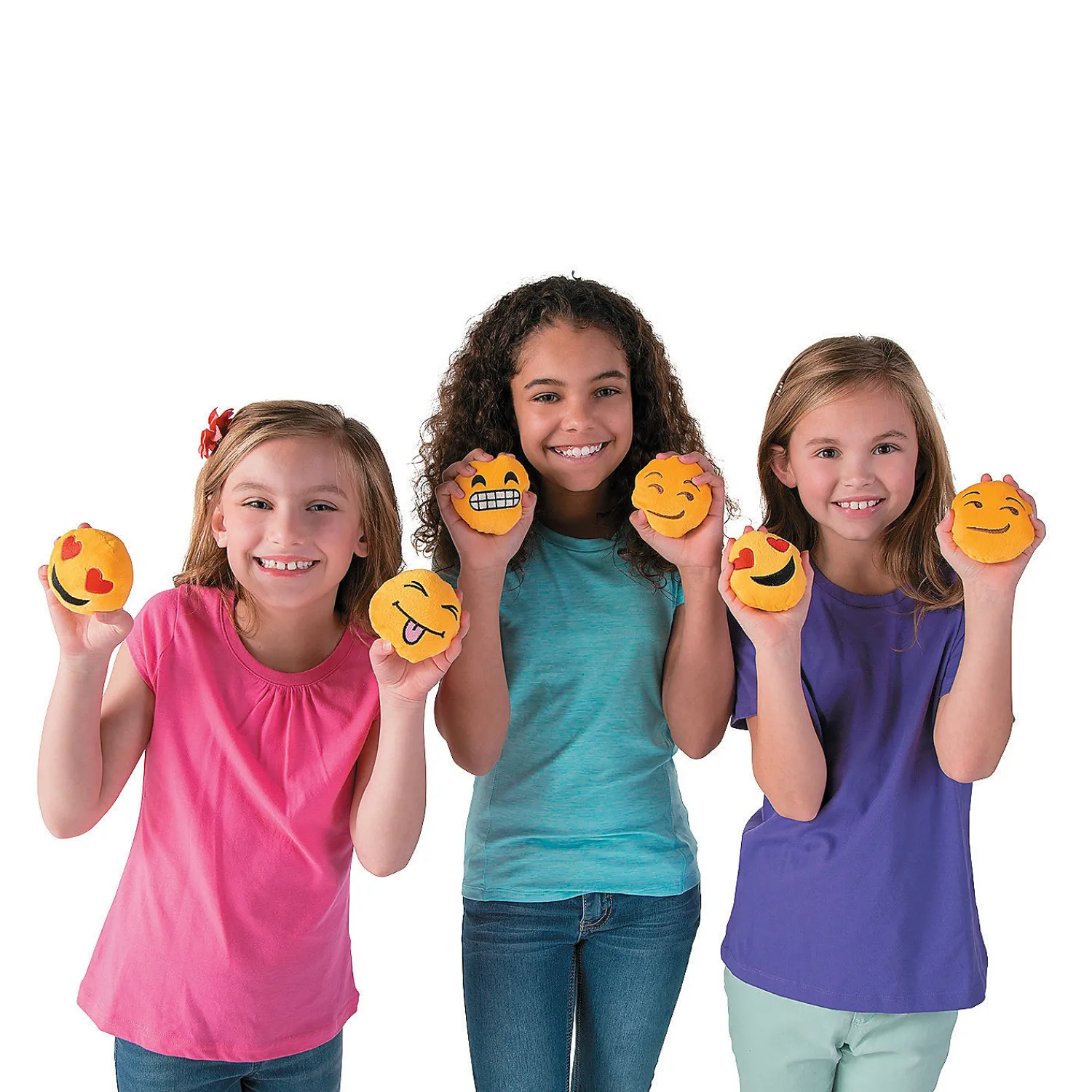 mini_smiling_stuffed_emoj_1.webp Oriental Trading Stuffed Animals & Plush Toys*Mini Smiling Stuffed Emoji Faces - 12 Pc.