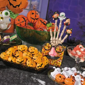 Mini Squeeze Jack-O'-Lantern Stress Toys - 24 Pc.<Oriental Trading Hot