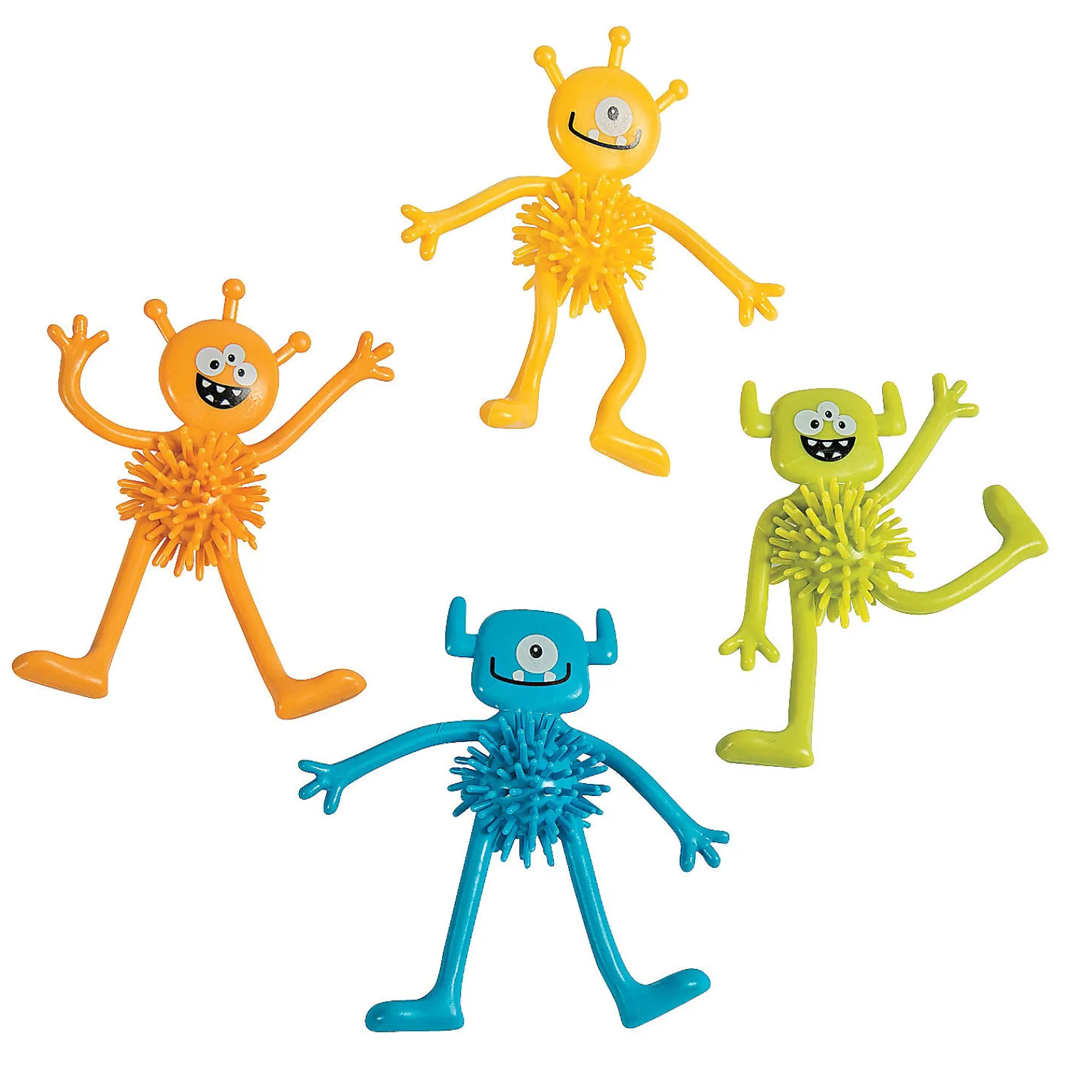 monster_porcupine_bendabl_0.webp Oriental Trading Character Toys*Monster Porcupine Bendables - 24 Pc.