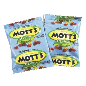 Mott's Medleys Fruit Snacks, 0.8 Oz, 90 Count<Oriental Trading Fashion