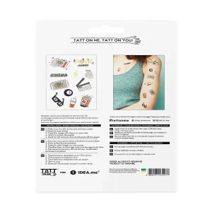 Oriental Trading Temporary Tattoos*Movies Mix Tattoo Set