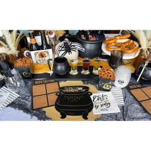 My Mind's Eye Spellbound Cauldron-Shaped Paper Dessert Plates - 8 Ct.<Oriental Trading Discount