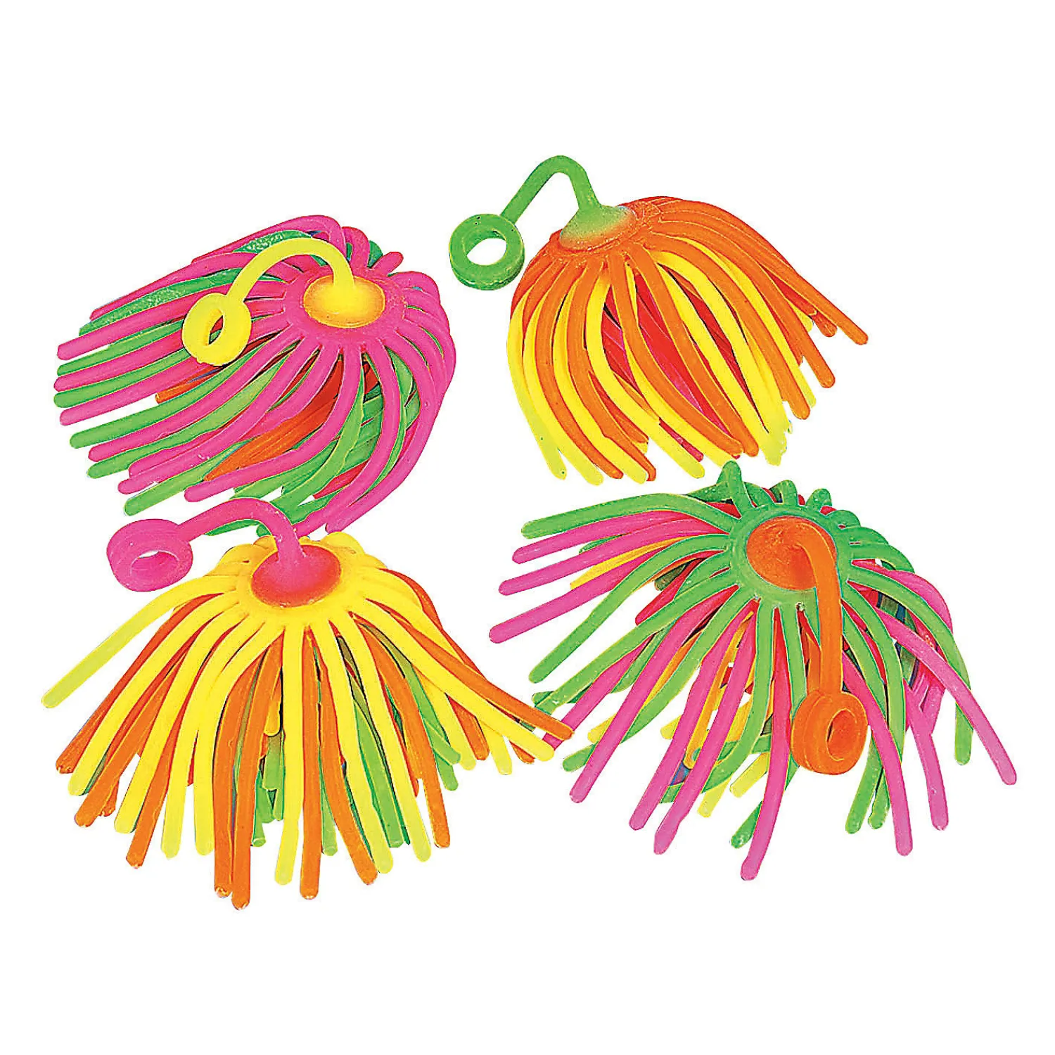 neon_large_stretchy_noodl_0.webp Oriental Trading Yo-Yos*Neon Large Stretchy Noodle Ball Yoyos - 12 Pc.