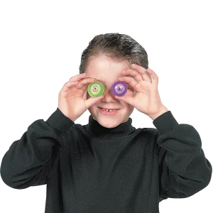 Oriental Trading Putty & Squishy Toys*Neon Sticky Eyeballs - 12 Pc.