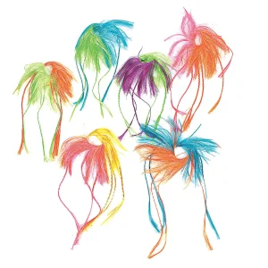 Neon Two-Tone Hair Attachments<Oriental Trading Shop