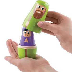 Oriental Trading Play Sets*Nesting Nativity Playset