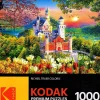 Oriental Trading Puzzles*Neuschwanstein Medieval Castle Germany 1000 Piece Kodak Premium Jigsaw Puzzle