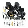 Oriental Trading Hat & Tote Bag Assortments*New Year's Eve Elegant Celebration Countdown Party Kit For 50