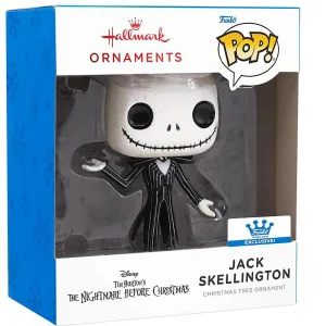 Nightmare Before Christmas Jack Skellington Glitter Holiday Ornament<Oriental Trading Best