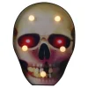 Northlight 7" Lighted Black And Red Skull Halloween Decoration<Oriental Trading Clearance