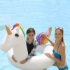 Northlight 68" Rainbow Unicorn Inflatable Swimming Pool Tube Ring Float<Oriental Trading Best