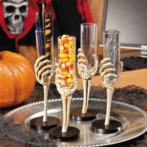 2 Oz. Bulk 48 Ct. Skeleton Hand Plastic Glasses<Oriental Trading Cheap