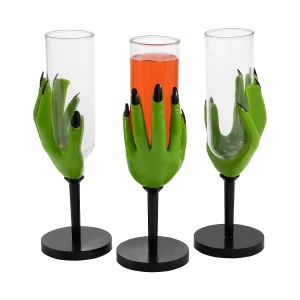 2 Oz. Witch Hand Plastic Glasses - 12 Ct.<Oriental Trading Discount