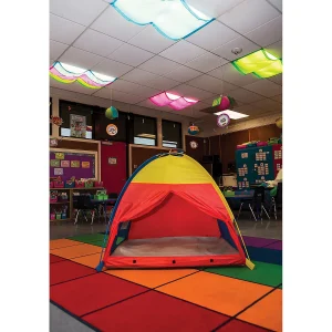 Oriental Trading Pretend Play*Pacific Play Tents Cozy Shade - 24 In X 54 In - Purple (Set Of 4)