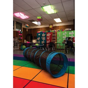 Oriental Trading Pretend Play*Pacific Play Tents The Fun Tube 6Ft Tunnel - Blue/Black