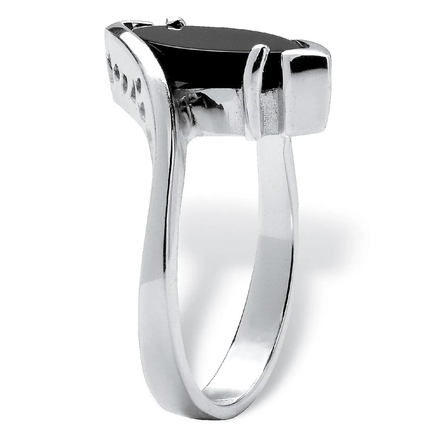 palmbeach_jewelry_sterlin_1-1.webp Oriental Trading Rings*Palmbeach Jewelry Sterling Silver Marquise Shaped Natural Black Onyx Bypass Ring Sizes 5-12