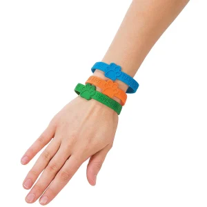 Oriental Trading Bracelets*Paw Print Rubber Bracelets - 24 Pc.