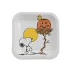 Peanuts® Halloween Party Snoopy & Woodstock Square Paper Dessert Plates - 8 Ct.<Oriental Trading Clearance