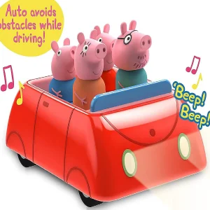 Oriental Trading Character Toys*Peppa Pig's Family Red Clever Car Lights Sounds George Daddy Mummy Pig Wow! Stuff