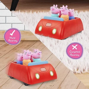 Oriental Trading Character Toys*Peppa Pig's Family Red Clever Car Lights Sounds George Daddy Mummy Pig Wow! Stuff