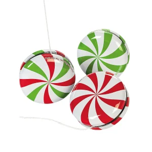 Oriental Trading Yo-Yos*Peppermint Candy Yoyos - 12 Pc.