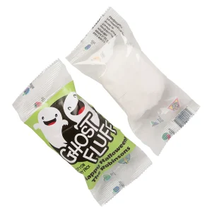 Personalized Ghost Fluff Cotton Candy Packs - 10 Pc.<Oriental Trading Discount