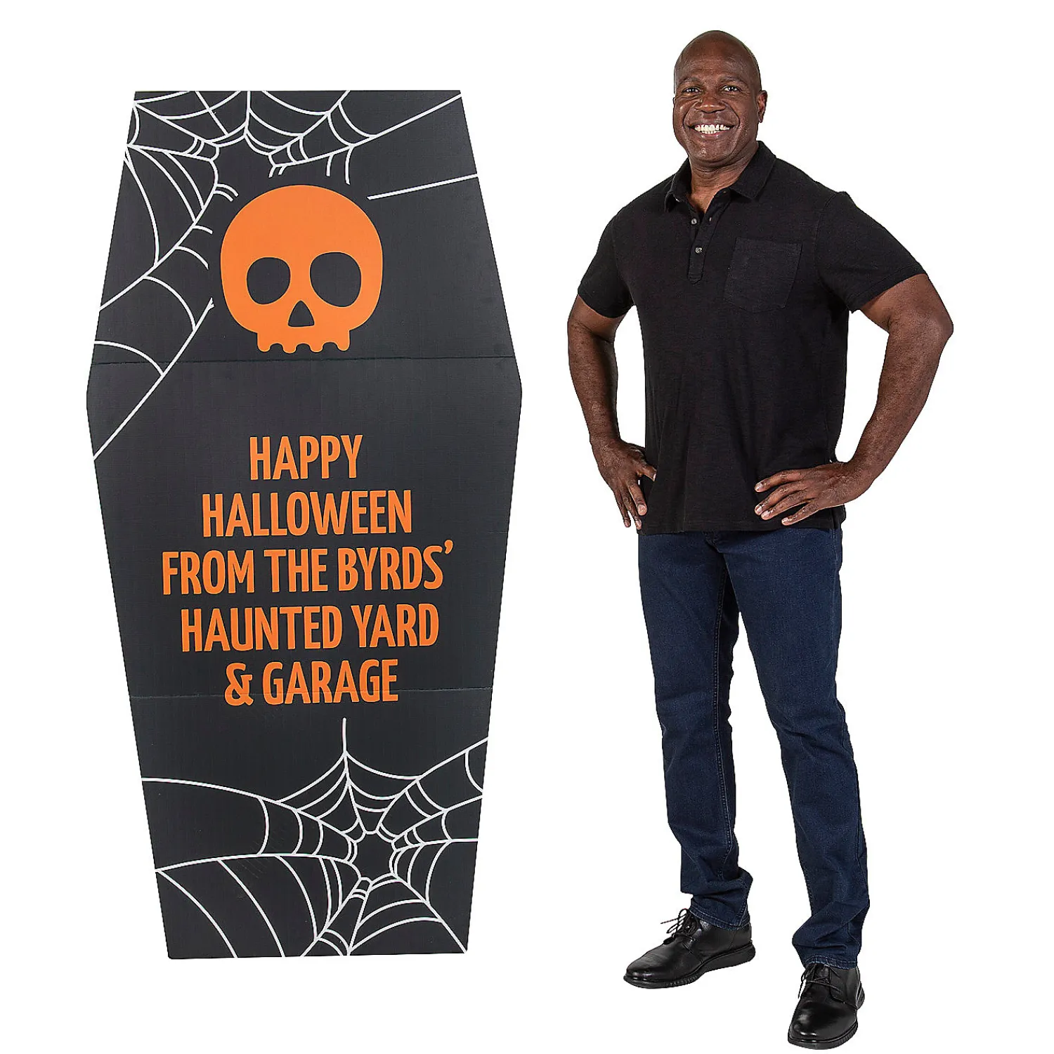 personalized_spooky_coffi_0.webp Personalized Spooky Coffin Cardboard Cutout Stand-Up<Oriental Trading Shop