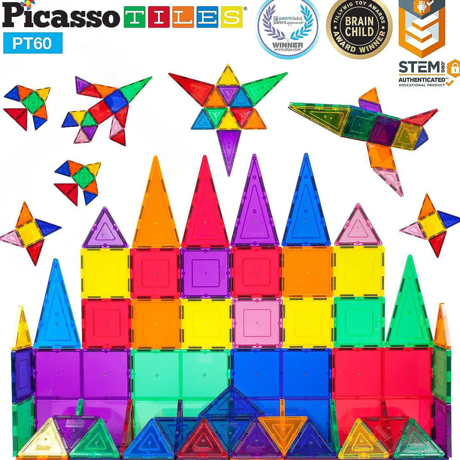 picassotiles___piece_set__0.webp Oriental Trading Building Blocks*Picassotiles - 60 Piece Set Magnet Building Tiles
