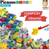 Oriental Trading Building Blocks*Picassotiles 1250 Piece Building Brick Set Pbs1250