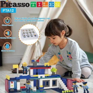 Oriental Trading Character Toys*Picassotiles 12 Piece Law Enforcement Character Figure Set