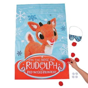 Oriental Trading Games*Pin The Nose On Rudolph The Red-Nosed Reindeer® Party Game