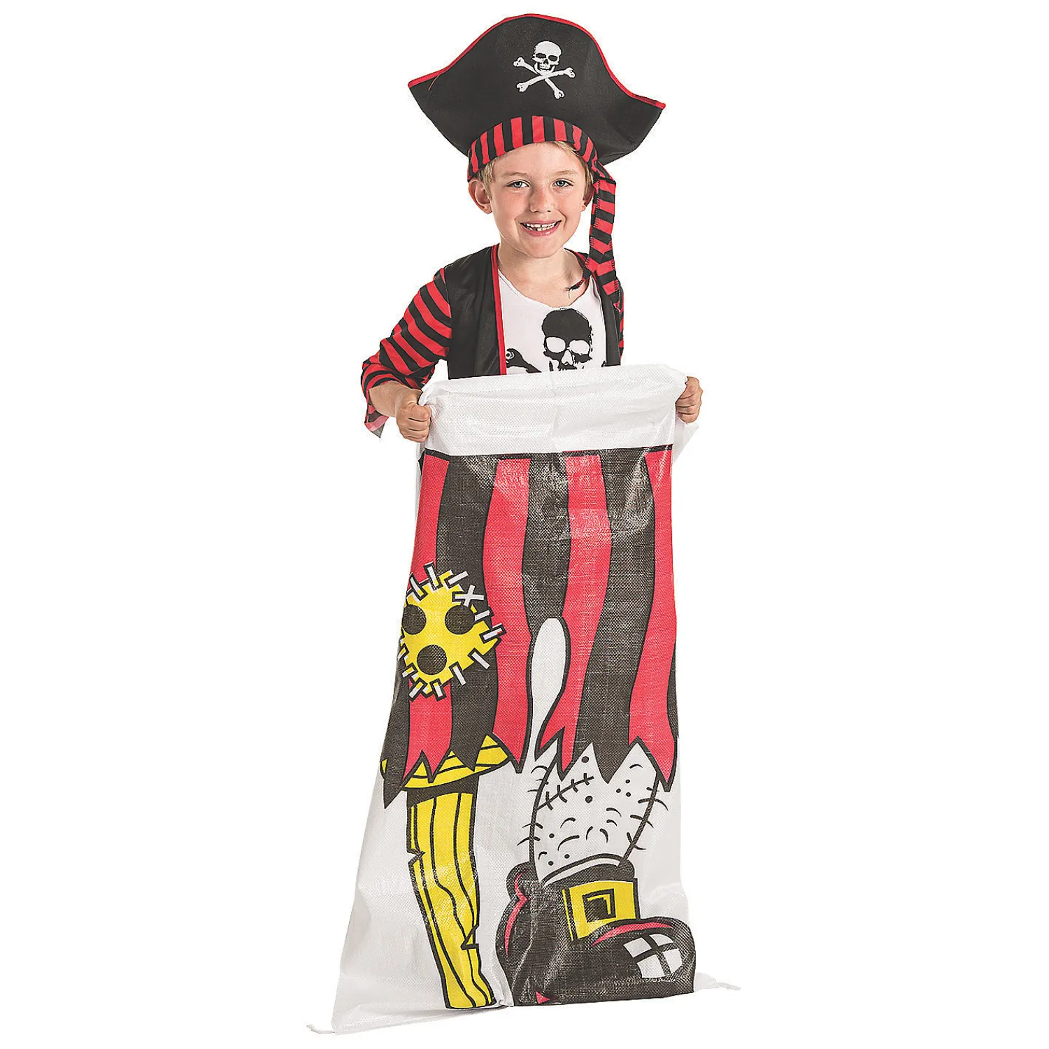 pirate_peg_leg_potato_sac_1.webp Pirate Peg Leg Potato Sack Race Bags - 12 Pc.<Oriental Trading Sale