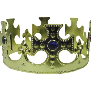 Plastic Gold Crown<Oriental Trading Discount