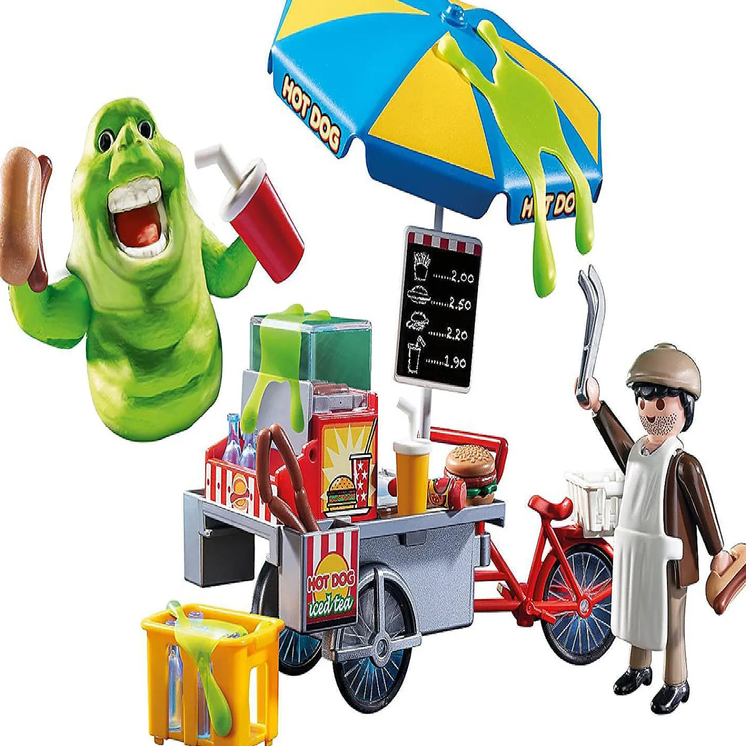 playmobil_slimer_with_hot_2.webp Oriental Trading Character Toys*Playmobil Slimer With Hot Dog Stand