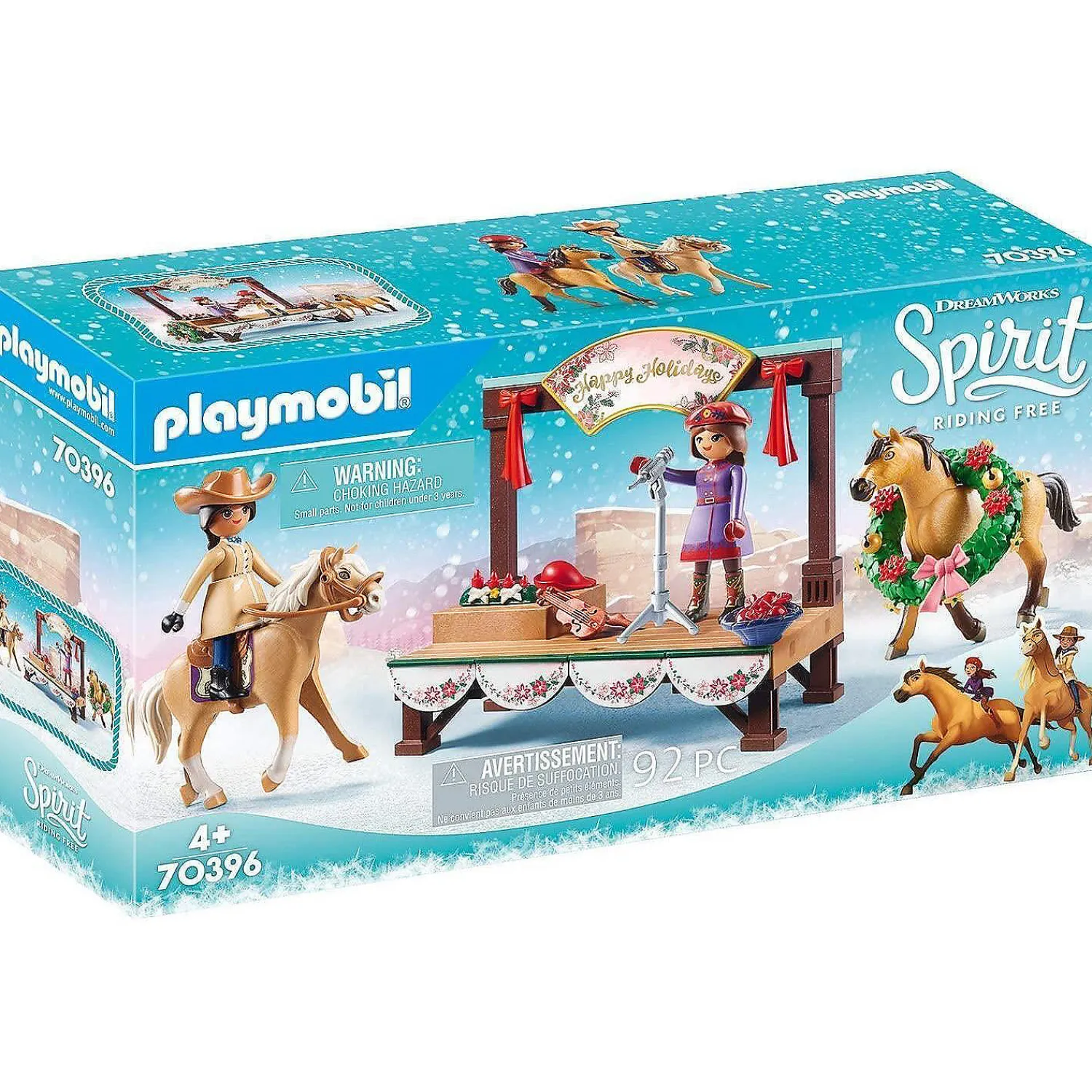 playmobil_spirit_riding_f_0.webp Oriental Trading Play Sets*Playmobil Spirit Riding Free Christmas Concert Dreamworks Horses Xmas Holiday Figures
