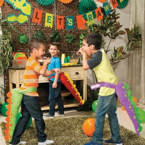 Oriental Trading Pretend Play*Plush Dinosaur Tails - 6 Pc.