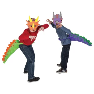 Oriental Trading Pretend Play*Plush Dinosaur Tails - 6 Pc.