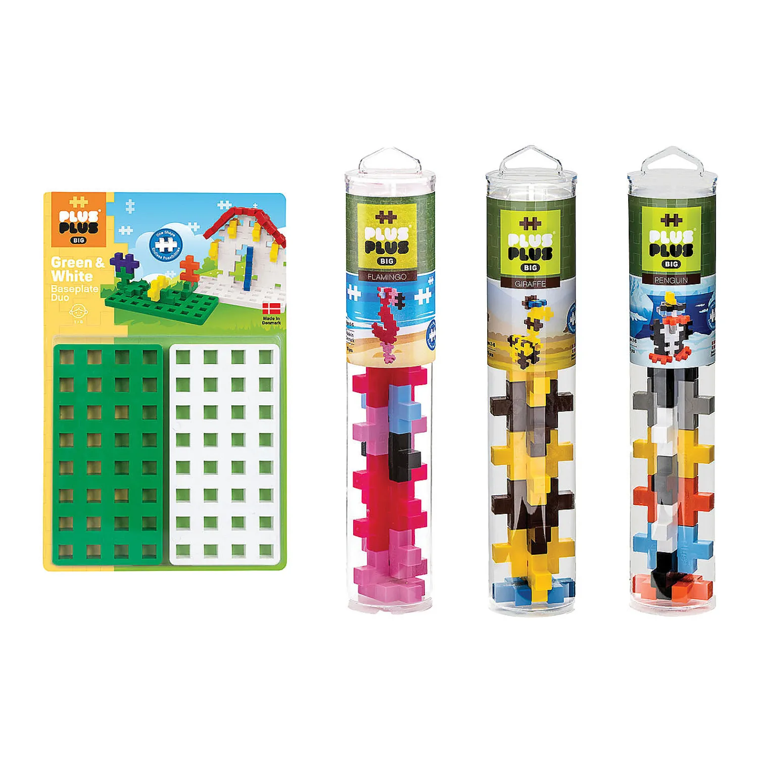 plusplus_big_zoo_tubes__b_0.webp Oriental Trading Puzzles*Plus-Plus® Big Zoo Tubes & Baseplate Bundle
