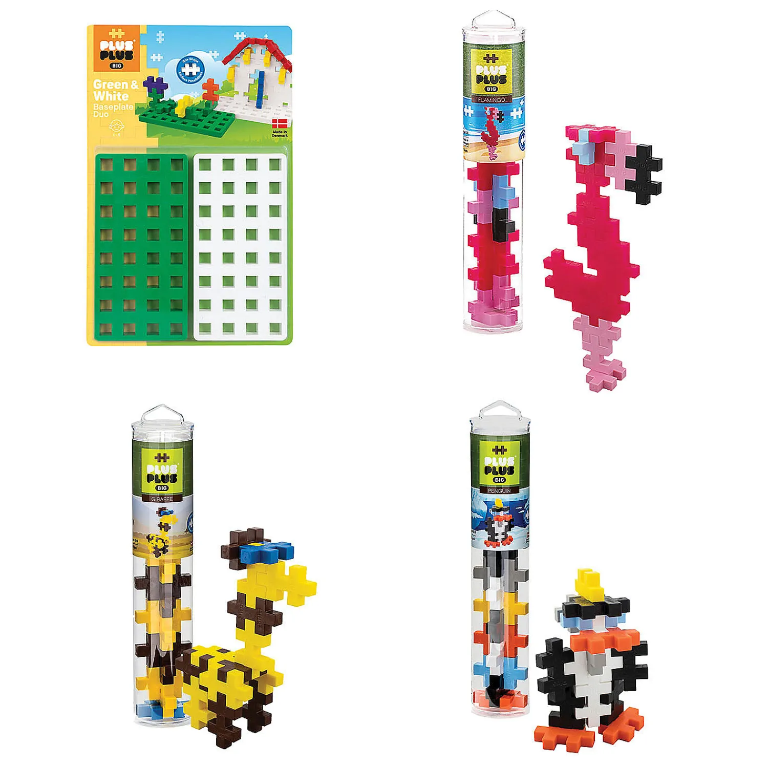 plusplus_big_zoo_tubes__b_1.webp Oriental Trading Puzzles*Plus-Plus® Big Zoo Tubes & Baseplate Bundle