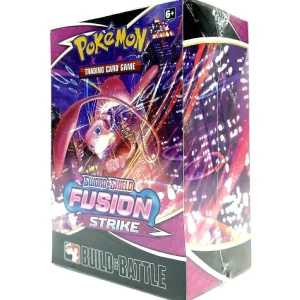 Oriental Trading Playing Cards*Pokemon Tcg Sword Shield Fusion Strike Build & Battle 10-Box Display Card Kit