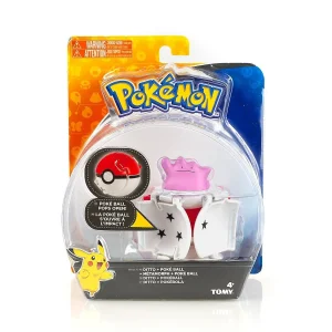 Oriental Trading Character Toys*Pokemon Throw 'N' Pop Poke Ball & Ditto Set Includes Ball & 2