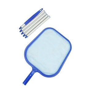 Pool Central 61.5" Silver And Blue Mini Swimming Pool Leaf Skimmer Head With Fipropered Length Pole<Oriental Trading Hot