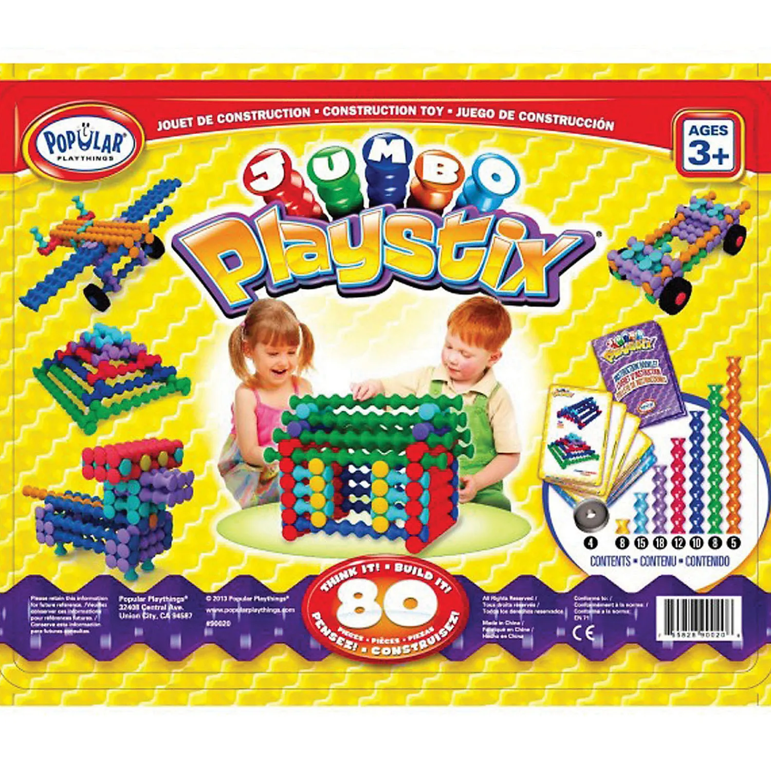 popular_playthings_jumbo__1.webp Oriental Trading Play Sets*Popular Playthings Jumbo Playstix® 80-Piece Set