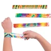 Oriental Trading Bracelets*Psychedelic Tie-Dye Slap Bracelets - 12 Pc.