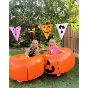 Oriental Trading Inflatable Toys*Pumpkin Inflatable Body Bopper Set