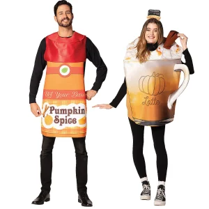 Pumpkin Spice Couples Costumes<Oriental Trading New
