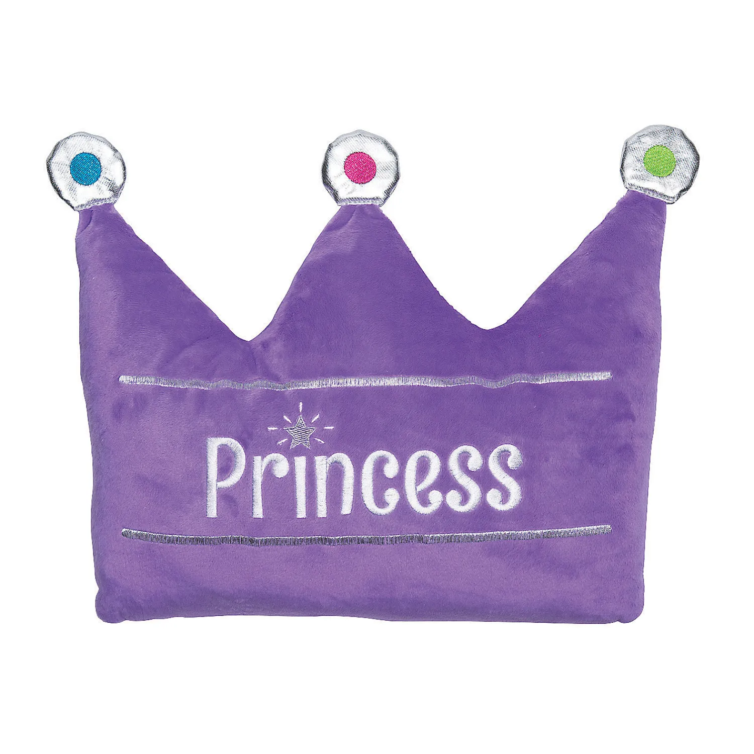 purple_stuffed_princess_0.webp Oriental Trading Stuffed Animals & Plush Toys*11 3/4" Purple Stuffed Princess Crown