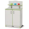 Oriental Trading Play Sets*Rainbow Accents Culinary Creations Kitchen Cupboard - Key Lime Green