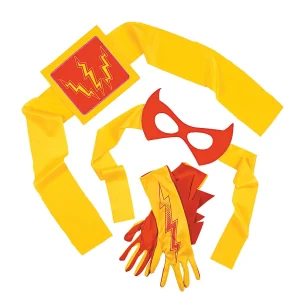 Oriental Trading Pretend Play*Red & Yellow Superhero Accessories - 4 Pc.